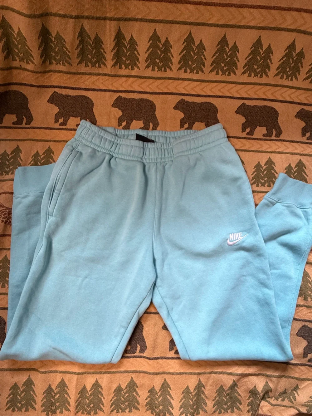 Nike Light Aqua Blue Women's Track Joggers